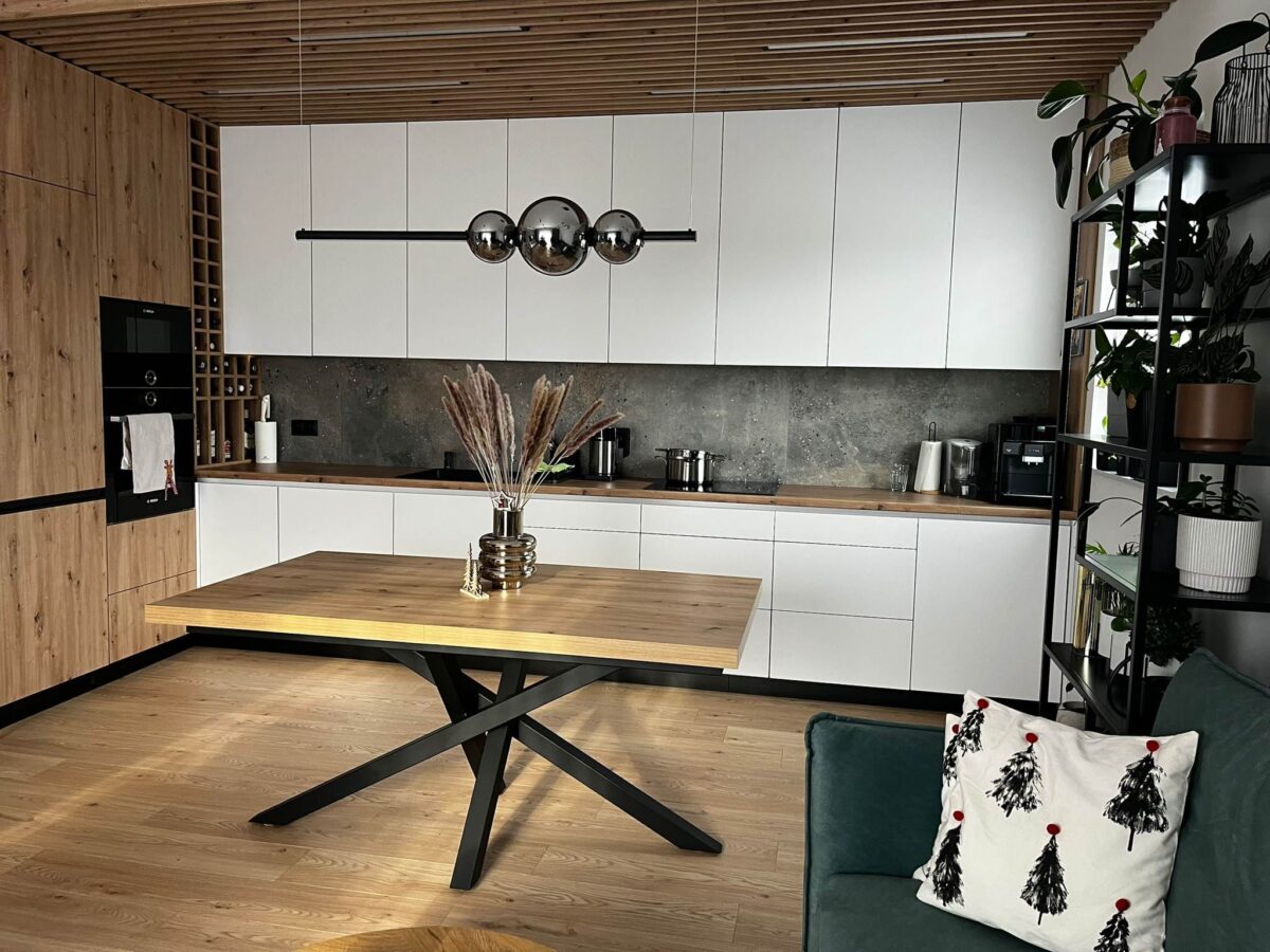 Stół loftowy na metalowych nogach PAJĄK II - obrazek 4