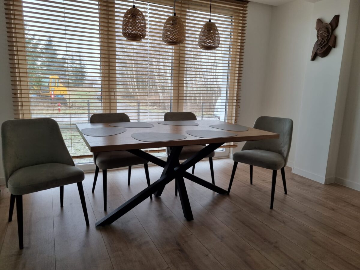 Stół loftowy na metalowych nogach PAJĄK II - obrazek 5